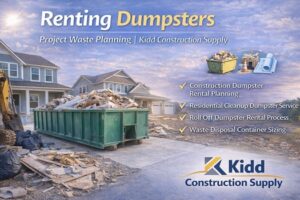 Renting dumpsters