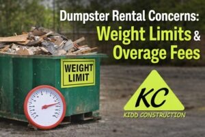 dumpster rental concerns